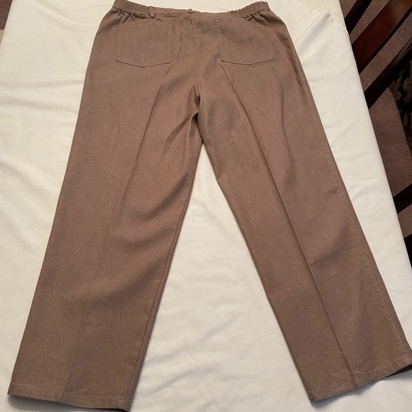 Ruby Rd. Tan Jeans Size 18 - Picture 2 of 2